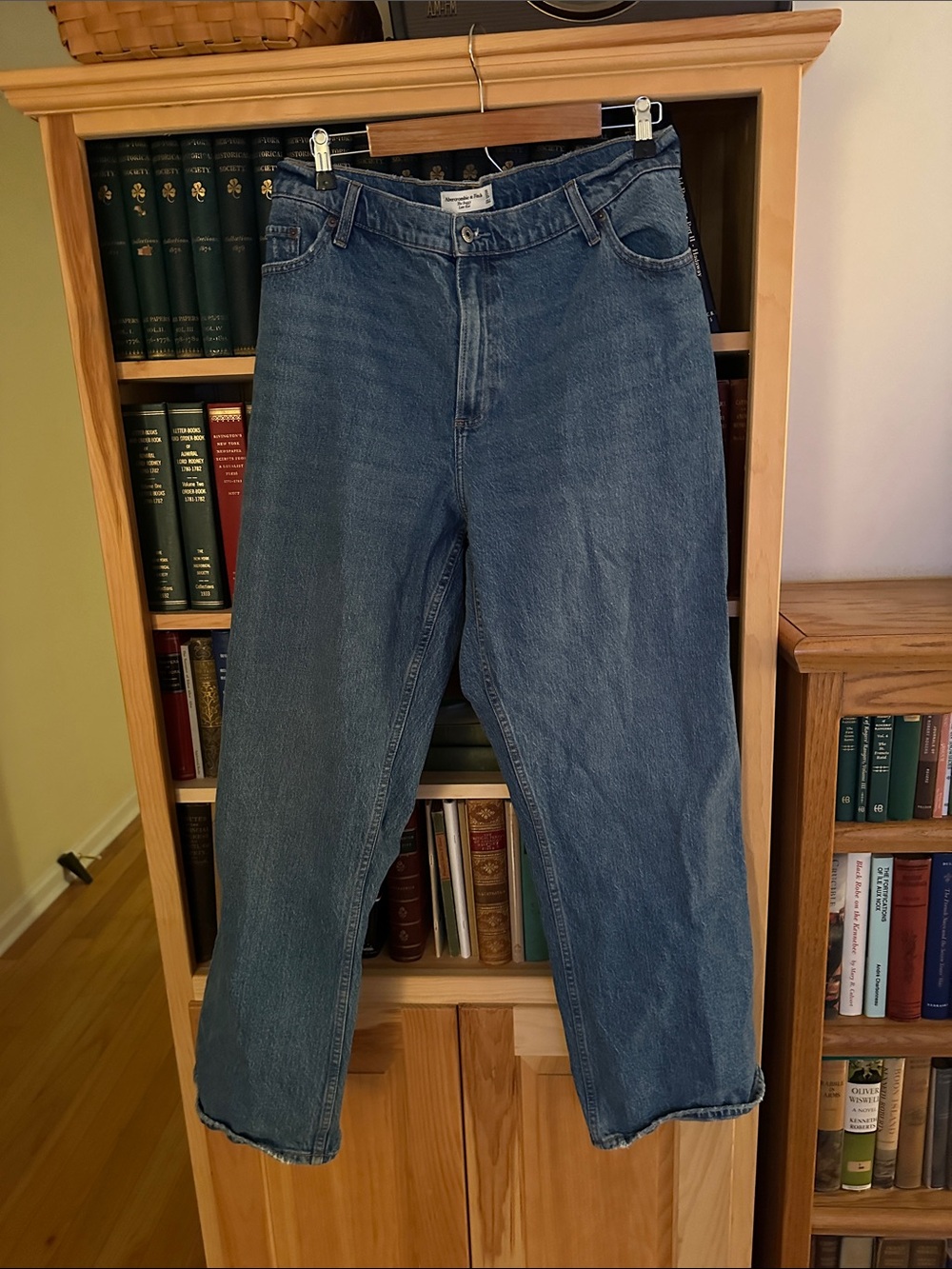 Abercrombie & Fitch Relaxed Blue Denim Jeans